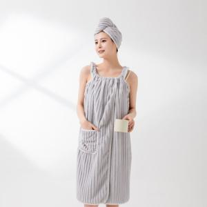着るタオル レディース キャップ付き! バスロ...の詳細画像3