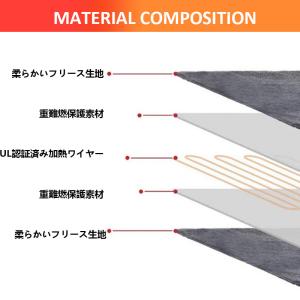 フットウォーマー 足温器 足元ヒーター 電気足...の詳細画像5