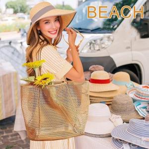 ビーチバッグ トートバッグ クリア プールバッ...の詳細画像2