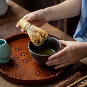 百本立 茶筅 白竹 茶せん 竹製 茶道具 抹茶...の詳細画像3