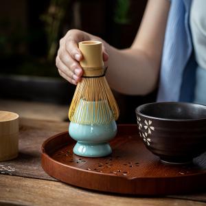 百本立 茶筅 白竹 茶せん 竹製 茶道具 抹茶...の詳細画像4