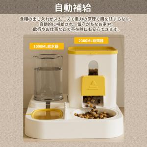 給餌器 給水器 ペット 自動的 猫用 多頭飼い...の詳細画像5