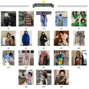 即納 マフラー 肌触り抜群 ふんわりタッチシン...の詳細画像1