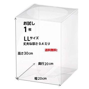 幅20 奥行20 高さ30cm クリアケース フラワーケース