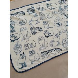 丸眞 薄手ロングブランケット LISA LARSON リサ・ラーソン