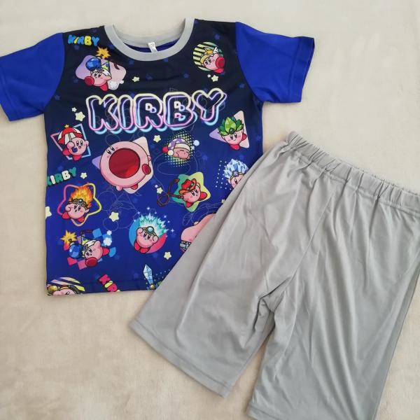 星のカービィ  勇気がでる光るパジャマ 半袖パジャマ ルームウェア 光る勇気リング  【271848...