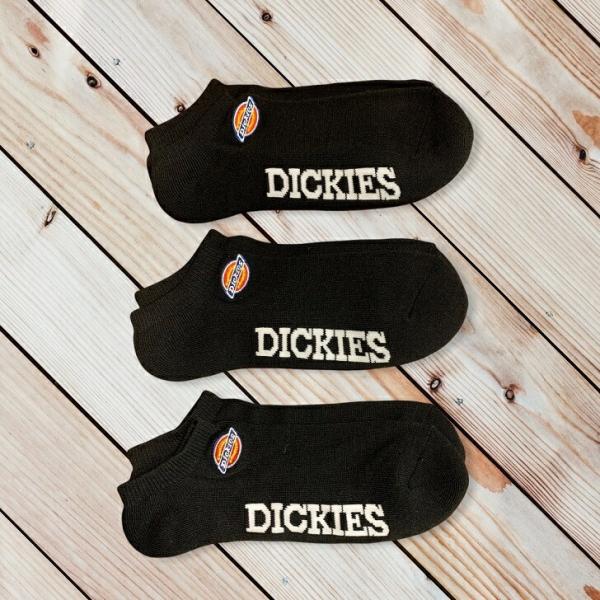 【Dickies】 DICKIES ディッキーズ ソックス ロゴ刺繍底パイル アンクルソックス アウ...