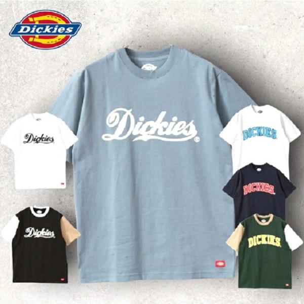 【Dickies】 DICKIES Tシャツ ロゴプリント コットン 綿 100% ６カラー ワーク...