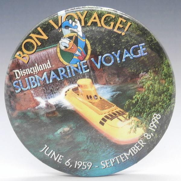 ディズニー　ドナルド　缶バッジ　SUBMARINE VOYAGE　ディズニーランド　キャスト限定　1...