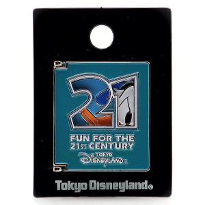 ディズニー　ドナルド　TDL21世紀ヒンジピン　東京ディズニーランド　2000年　新品｜is-club