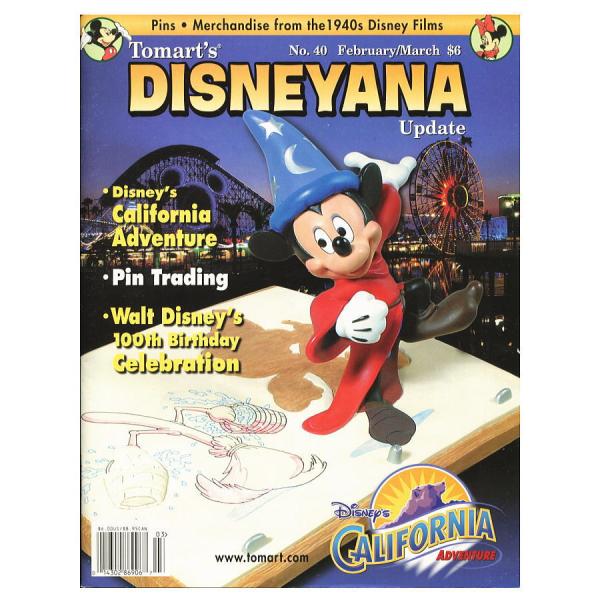 ディズニー　コレクタブル情報誌　トーマート・ディズニアナ・アップデートNo.40　『Tomart&apos;s...