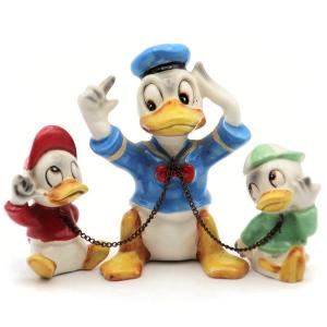 Disney（ディズニー） ドナルド 木彫りフィギュア Sサイズ コンラッド