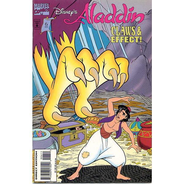 ディズニー　アラジン　MARVEL COMICS　コミック誌　『ALADDIN』 Vol.1, No...