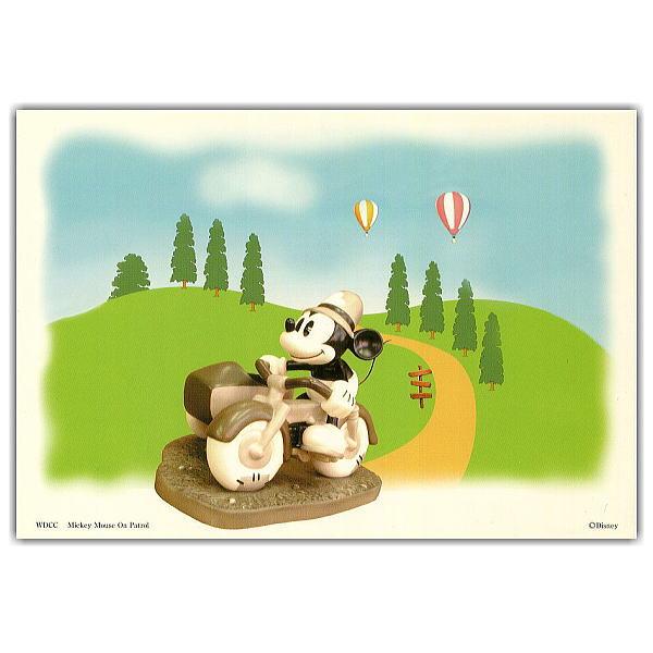 ディズニー　ミッキー　パトロール　WDCCポストカード