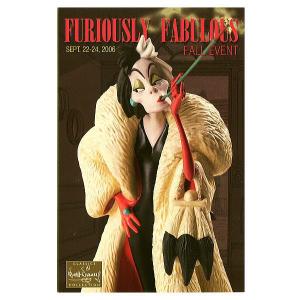 Disney（ディズニー） クルエラ 101匹わんちゃん WDAAセル画2ッ折