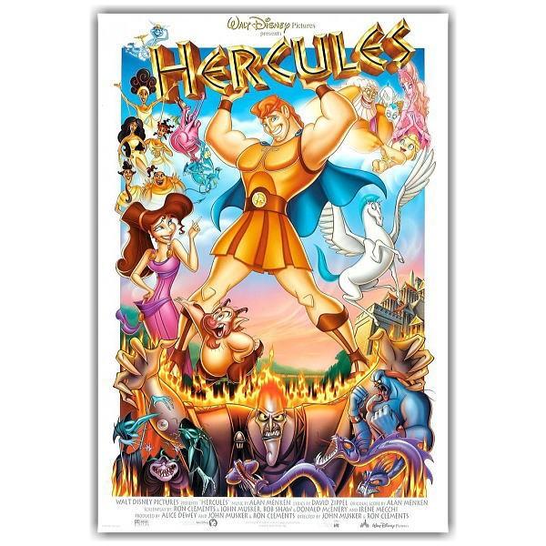 ディズニー　アメリカ製オリジナルムービーポスター　両面印刷　『Hercules』　ヘラクレス　199...