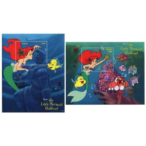 47965セール現品限り　外国切手未使用　グレナダ発行ディズニー小型シート ディズニー切手 グレナダグレナディン諸島(イギリス領) クリスマス切手