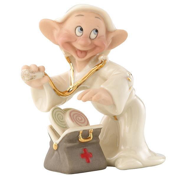 ディズニー　ドーピー　白雪姫　LENOXフィギュア　医者　『Dopet's Well Wishes』...
