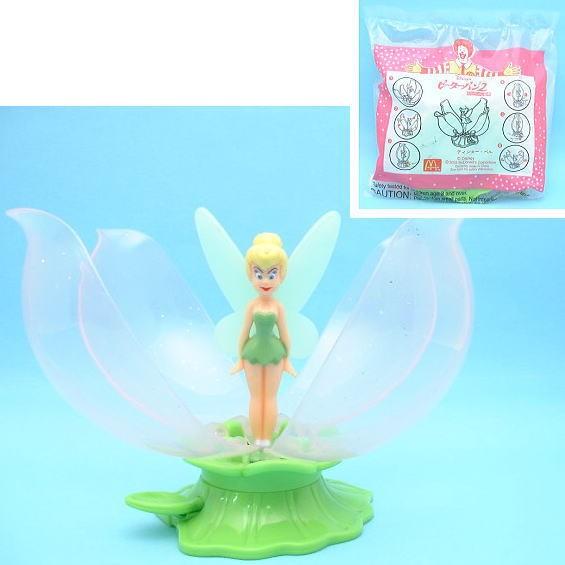 ディズニー　ティンカーベル　マクドナルド・ハッピーミールトイ　未開封と組立済みをセットで　マクドナル...