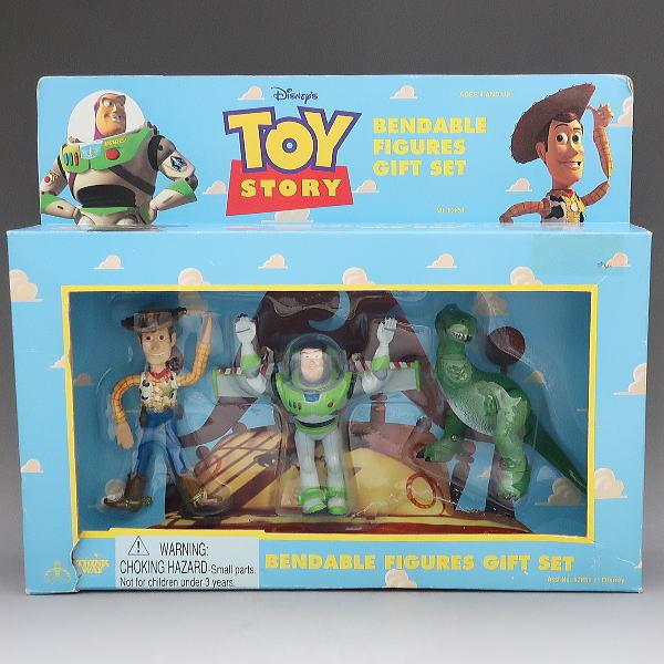 ディズニー　トイストーリー　ベンダブルフィギュア・ギフトセット　Thinkway Toys　生産終了...