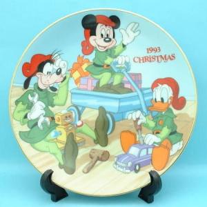 Disney（ディズニー） TDLクリスマスファンタジー2009 プレート 東京