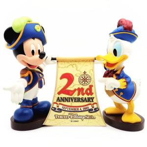 ミッキー＆フレンズ ☆新品同様☆ ディズニー ドナルド TDLガラス