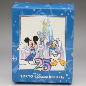 TDL クリスマス 1984年 サンタ ミッキー 横長 ステッカー 東京