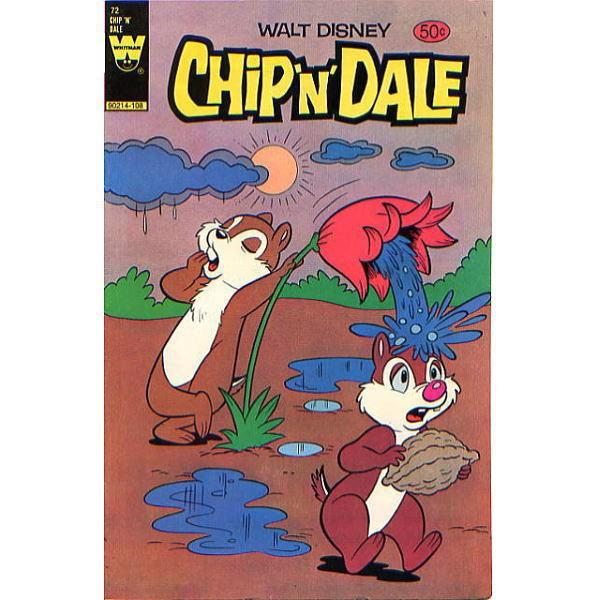 ディズニー　チップ＆デール　WHITMAN　コミック誌　『Chip &apos;n&apos; Dale』 No.72　...