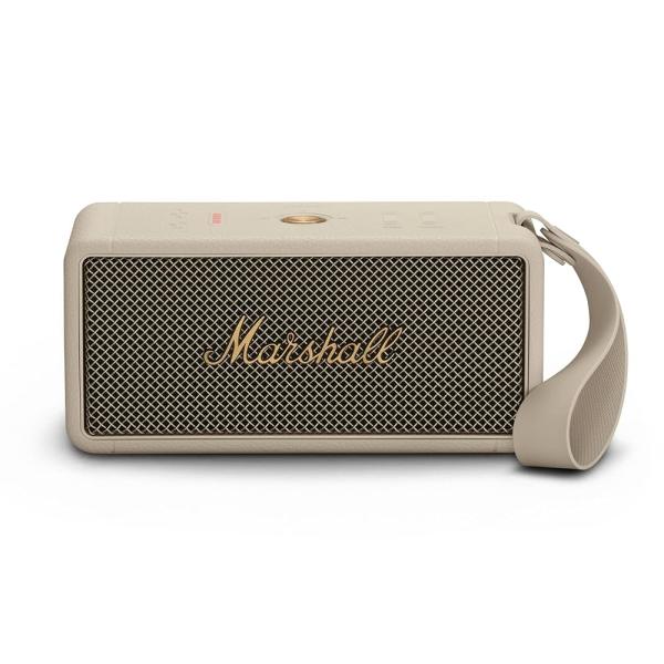 Marshall Middleton ワイヤレスポータブルスピーカー クリーム IP67 20時間再...