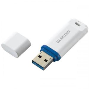 ELECOM MF-DRU3016GWHR USBメモリー/USB3.2(Gen1)対応/キャップ式/データ復旧サービス付/16GB/ホワイト｜is-link