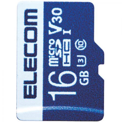 ELECOM MF-MS016GU13V3R microSDHCカード/データ復旧サービス付/ビデオ...