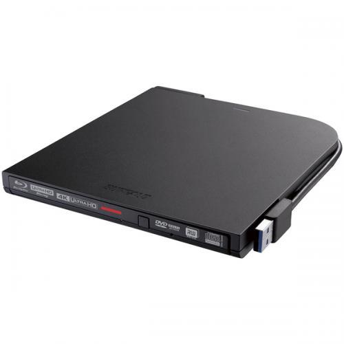 BUFFALO BRUHD-PU3-BK Ultra HD Blu-ray対応 USB3.0用ポータ...