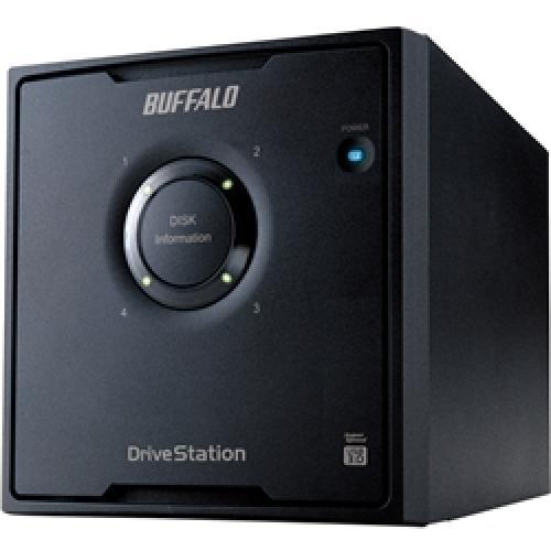 BUFFALO HD-QL4TU3/R5J ドライブステーション RAID 5対応 USB3.0用 ...