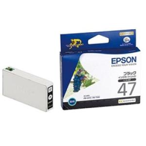 EPSON ICBK47 インクカートリッジ ブラック インクジェットプリンター用インクカートリッジの商品画像
