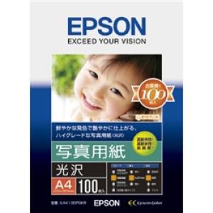 EPSON KA4100PSKR 写真用紙&lt;光沢&gt; (A4/100枚) 写真用紙の商品画像