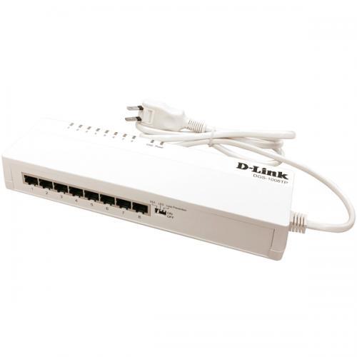 D-Link(ディーリンク) DGS-1008TP/A1 ループ検知遮断機能搭載 10/100/10...