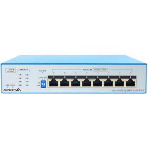 APRESIA APLGC108POE ApresiaLightGC108-PoE 【5年間先出しセンドバック付】PoE対応ノンインテリジェントスイッチングHUB (8port)｜is-link