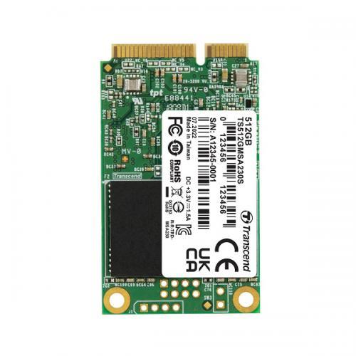 Transcend TS512GMSA230S 512GB mSATA SSD SATA3 3D  ...