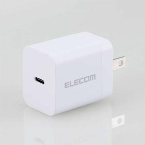 ELECOM MPA-ACCP6820WH AC充電器/スマホ・タブレット用/USB Power Delivery/20W/USB-C1ポート/ホワイト｜is-link