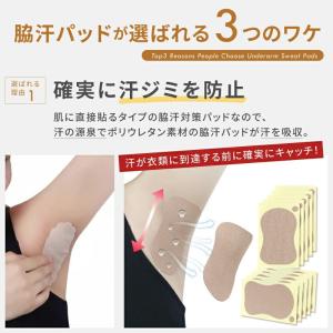 ワキ汗防止パッド 20枚セット ワキ汗シート ...の詳細画像4