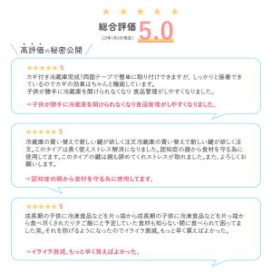 ＼初回限定価格/ 冷蔵庫 ロック 鍵 冷蔵庫ロ...の詳細画像2