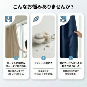 ＼お得な20個セット/ 角形カーテンレール用 ...の詳細画像2
