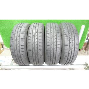★2017年製 175/65R14 82S ECO FINE 中古 夏タイヤ 4本 14インチ★ R6598IS エコファイン 175/65R14 82S 14インチ サマータイヤ 22年製 4