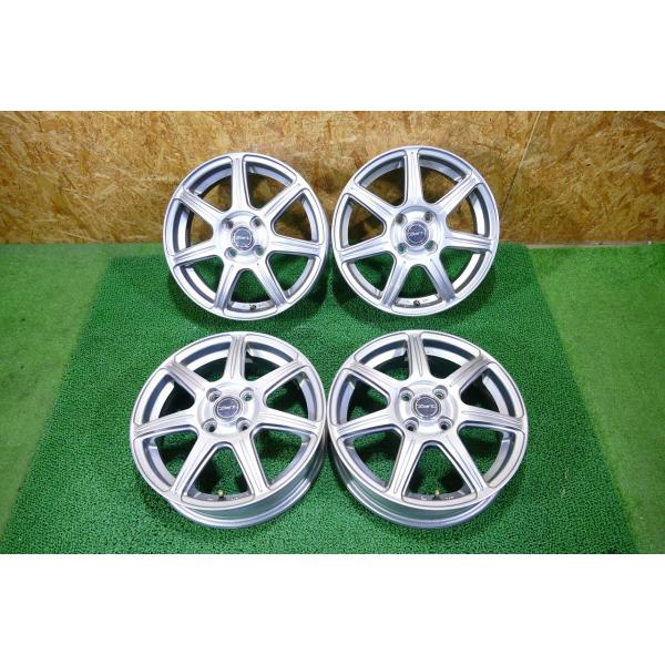 S8560IS Zart 15インチ アルミ ホイール 15×4.5J+45 100/4H ハブ73...