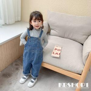 子供服 オーバーオール キッズ デニム オールインワン サロペット 韓国子供服 おしゃれ