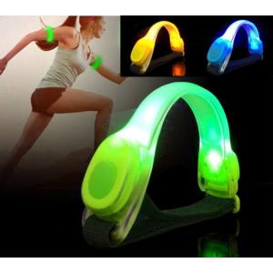 LED腕バンド 夜間 光る 反射 夜 ランニング ウォーキング