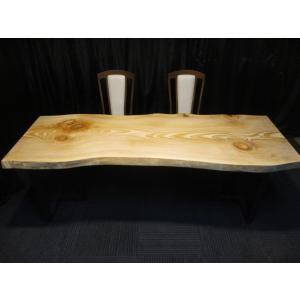 878 □ モンキーポッド 丸テーブル 輪切り 豪華 高級 一枚板 テーブル