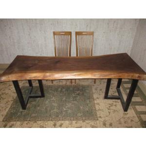 892 □ モンキーポッド 丸テーブル 輪切り 豪華 高級 一枚板 テーブル