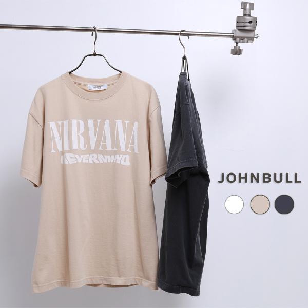 JOHNBULL NIRVANA NEVERMIND プリントTシャツ レディース メンズ ジョンブ...