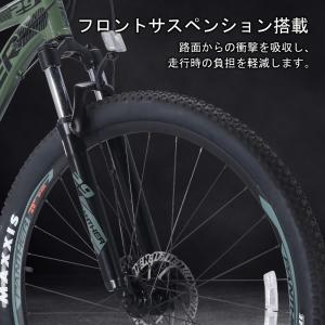 マウンテンバイク 29インチ 27段変速 SH...の詳細画像1